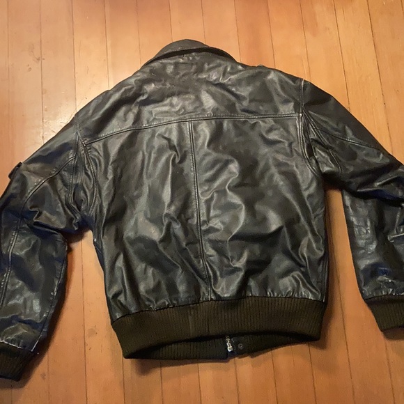 Leather Flight Jacket - Picture 2 of 3